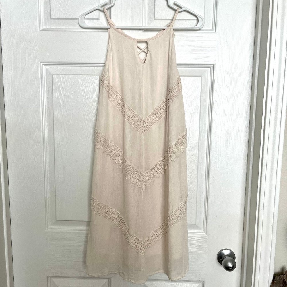 Lace Spaghetti Strap Dress Missomo supply co.